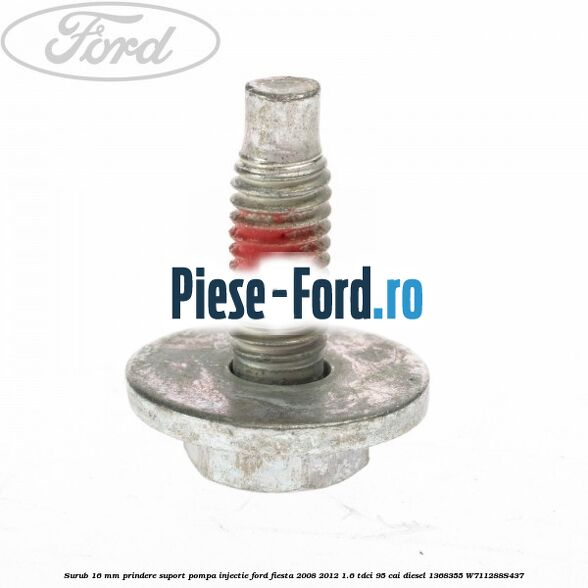 Simering, injector Ford Fiesta 2008-2012 1.6 TDCi 95 cai diesel