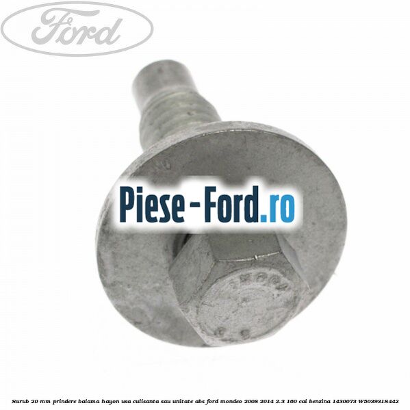 Surub 19 mm prindere fata usa modul electric panou clima Ford Mondeo 2008-2014 2.3 160 cai benzina
