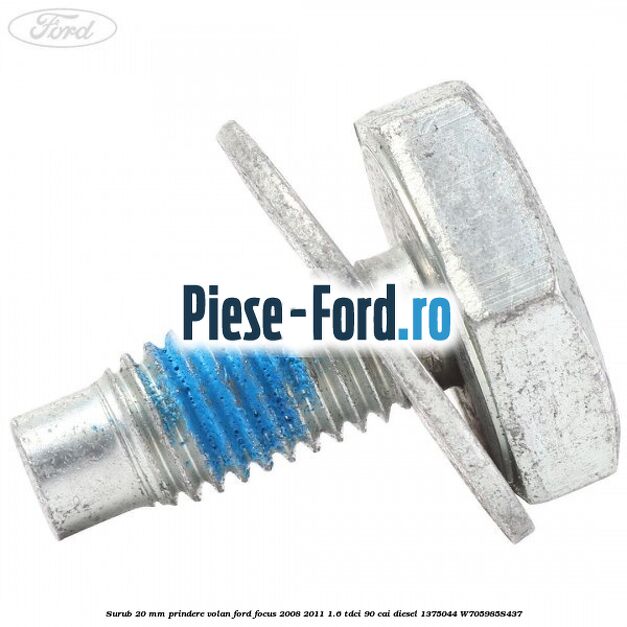 Suport metalic coloana directie Ford Focus 2008-2011 1.6 TDCi 90 cai diesel