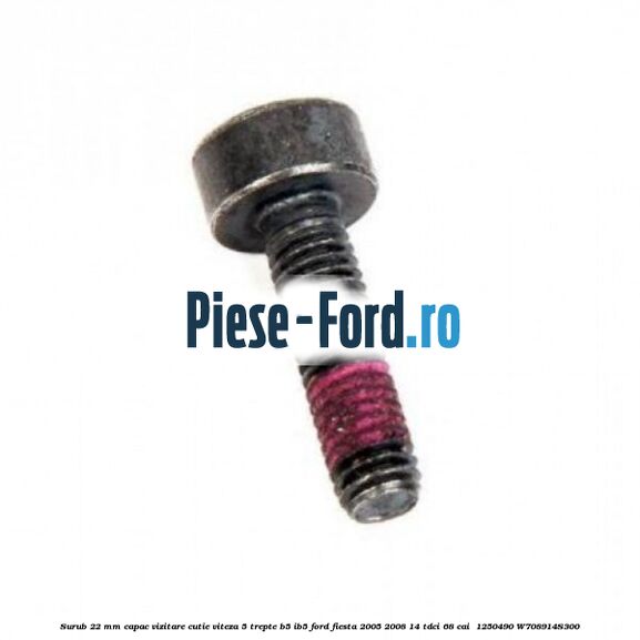 Surub 22 mm capac vizitare cutie viteza 5 trepte B5/IB5 Ford Fiesta 2005-2008 1.4 TDCi 68 cai #34C9CB9FBA