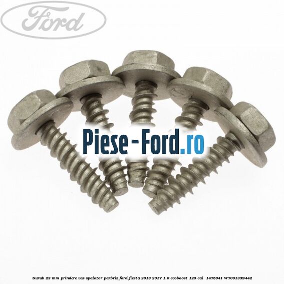 Surub 23 mm prindere vas spalator parbriz Ford Fiesta 2013-2017 1.0 EcoBoost 125 cai  #D32CDE6A78