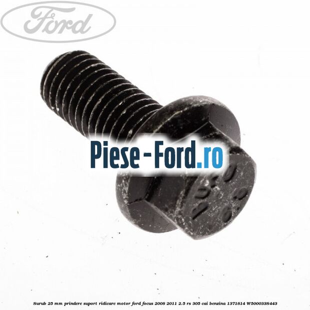 Supapa reglaj presiune ulei Ford Focus 2008-2011 2.5 RS 305 cai benzina