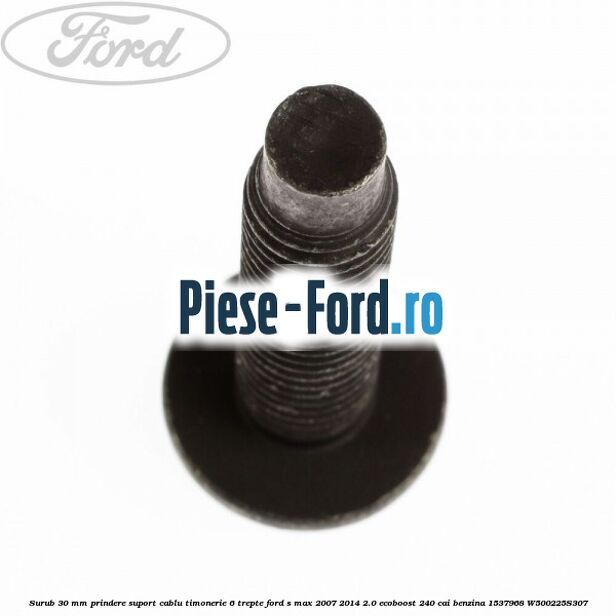 Surub 30 mm prindere suport cablu timonerie 6 trepte Ford S-Max 2007-2014 2.0 EcoBoost 240 cai benzina