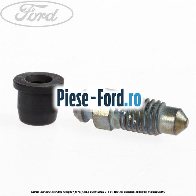 Set saboti frana diametru 200 mm Ford Fiesta 2008-2012 1.6 Ti 120 cai benzina