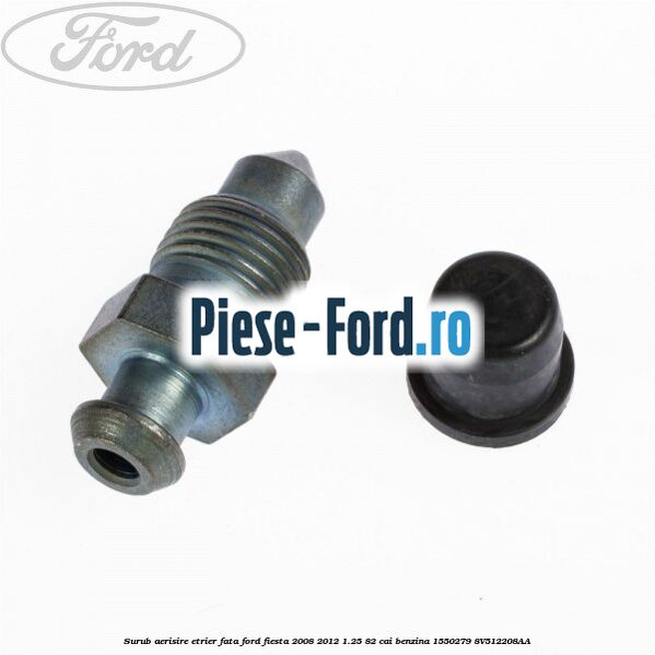 Suport etrier fata 258 mm stanga Ford Fiesta 2008-2012 1.25 82 cai benzina