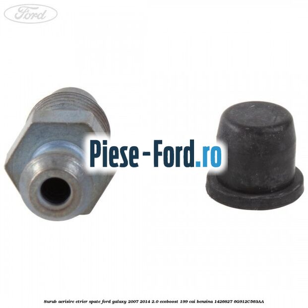 Surub aerisire etrier spate Ford Galaxy 2007-2014 2.0 EcoBoost 199 cai benzina #5631E14A8E