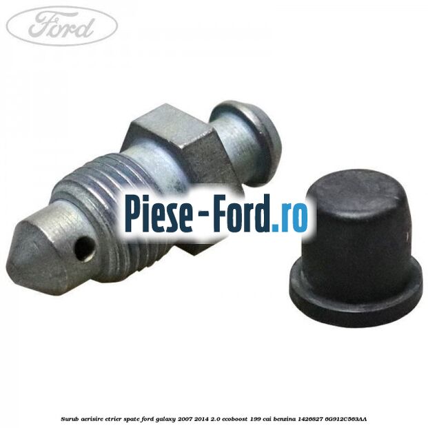 Surub aerisire etrier spate Ford Galaxy 2007-2014 2.0 EcoBoost 199 cai benzina #5631E14A8E