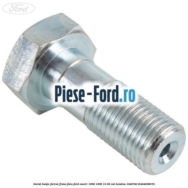 Surub banjo furtun frana fata Ford Escort 1990-1995 1.3 60 cai #9D81F34318