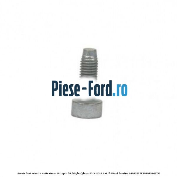 Suport metalic cablu timonerie 6 trepte Ford Focus 2014-2018 1.6 Ti 85 cai benzina