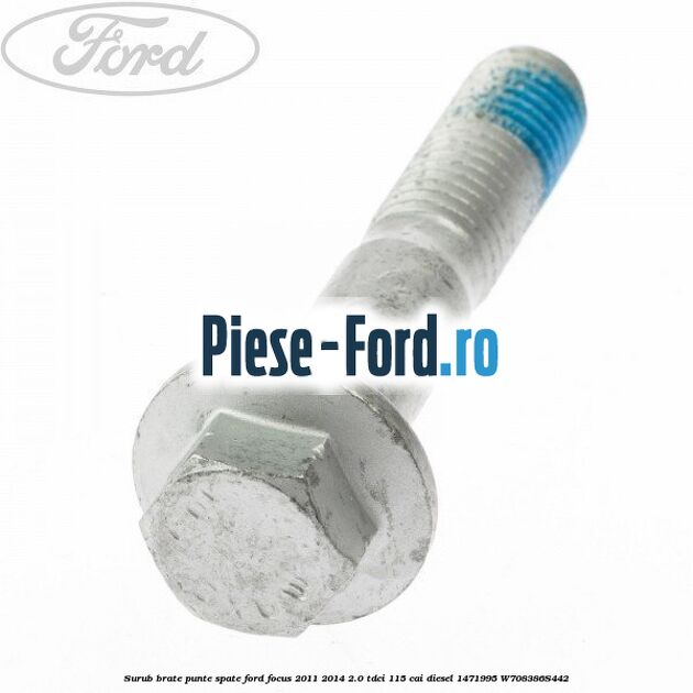 Surub amortizor spate Ford Focus 2011-2014 2.0 TDCi 115 cai diesel