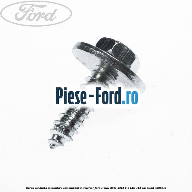 Surub conducta alimentare combustibil, in rezervor Ford C-Max 2011-2015 2.0 TDCi 115 cai diesel