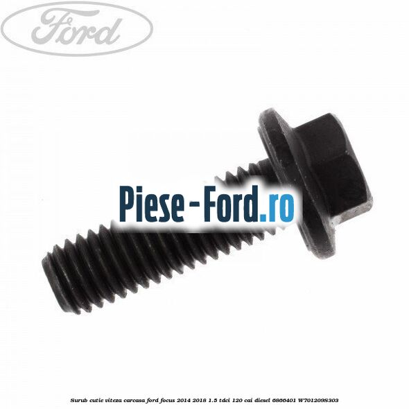Surub cutie viteza, carcasa Ford Focus 2014-2018 1.5 TDCi 120 cai diesel