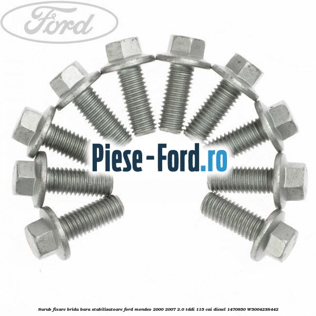Surub fixare brida bara stabilizatoare Ford Mondeo 2000-2007 2.0 TDDI 115 cai diesel #E1C45D820E
