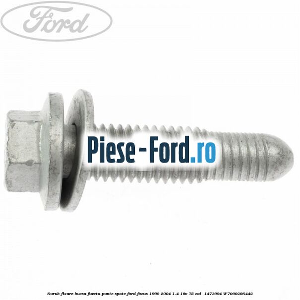 Surub fixare bucsa fuzeta punte spate Ford Focus 1998-2004 1.4 16V 75 cai  #E21A56F608