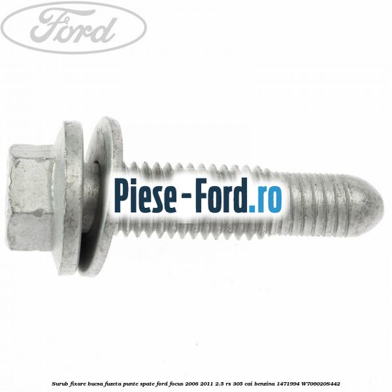 Surub excentric punte spate Ford Focus 2008-2011 2.5 RS 305 cai benzina