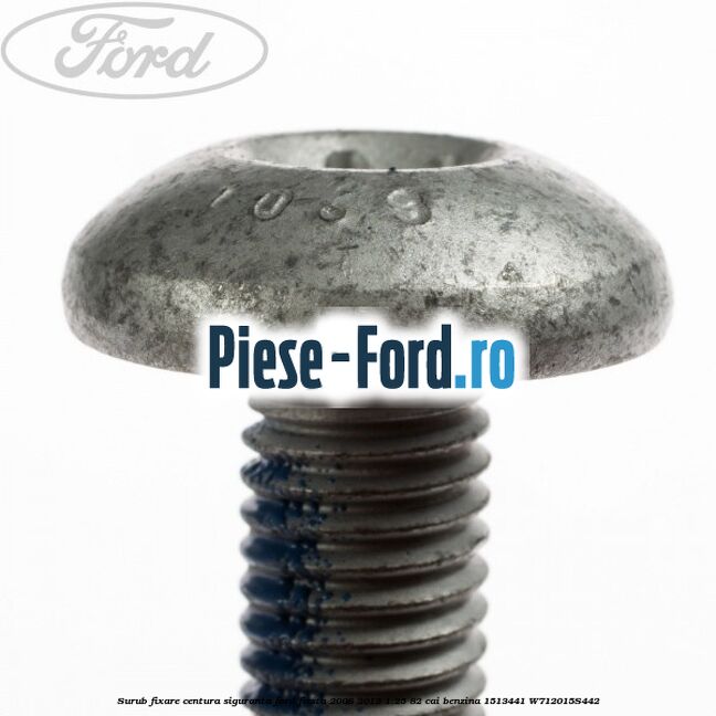 Surub cu saiba prindere bara spate Ford Fiesta 2008-2012 1.25 82 cai benzina