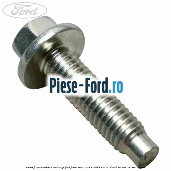 Supapa recirculare gaze, modul Ford Focus 2014-2018 1.5 TDCi 120 cai diesel