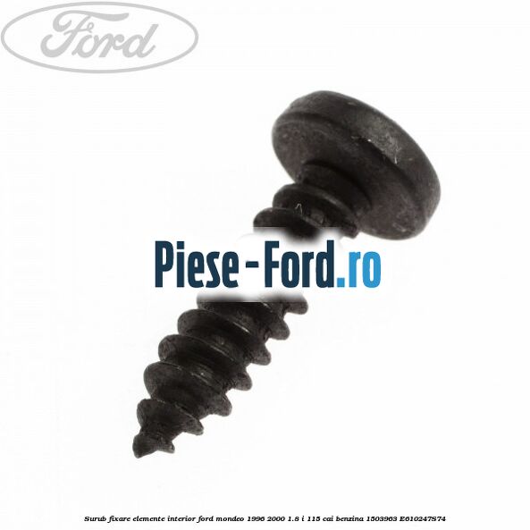 Surub cu saiba prindere bara spate Ford Mondeo 1996-2000 1.8 i 115 cai benzina