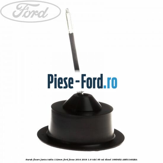 Surub fixare janta tabla 112mm Ford Focus 2014-2018 1.6 TDCi 95 cai diesel