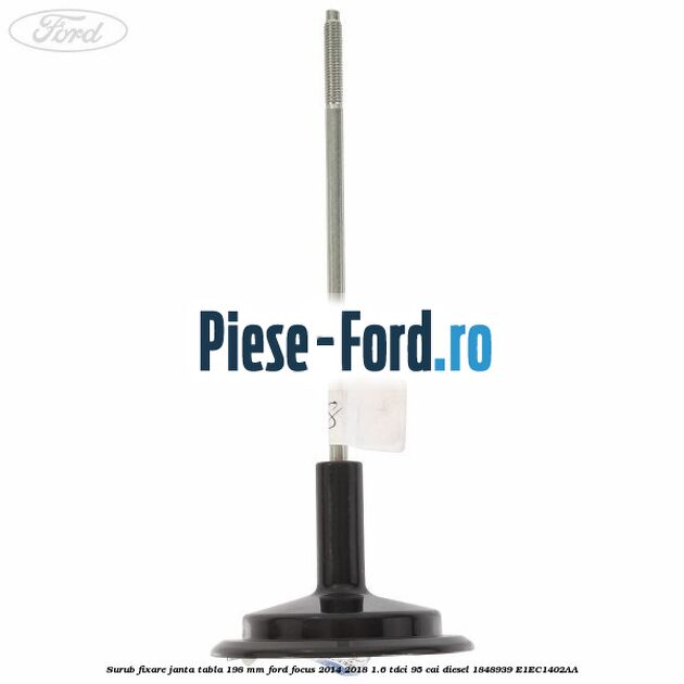 Surub fixare janta tabla 198 mm Ford Focus 2014-2018 1.6 TDCi 95 cai diesel