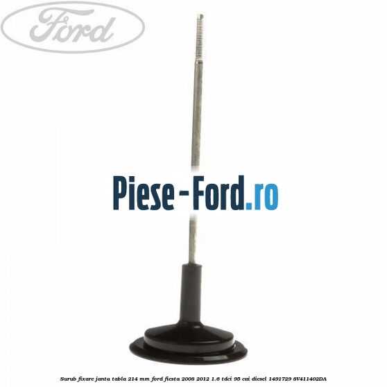 Surub fixare janta tabla 214 mm Ford Fiesta 2008-2012 1.6 TDCi 95 cai diesel