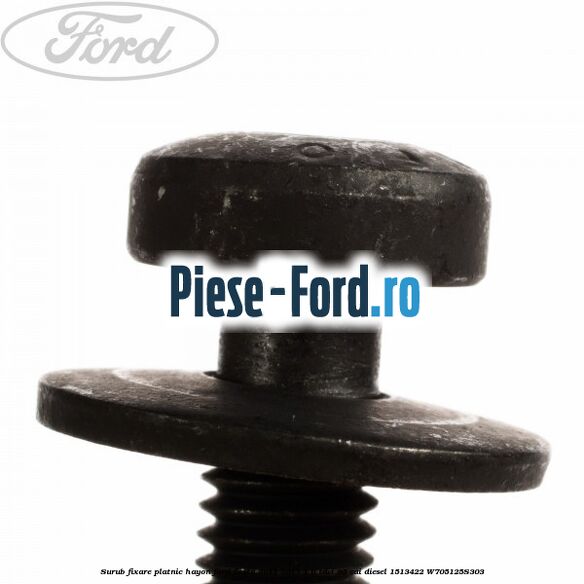Surub fixare platnic hayon Ford Fiesta 2013-2017 1.6 TDCi 95 cai diesel