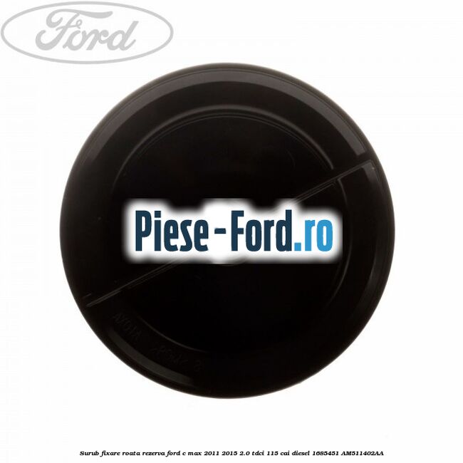 Surub fixare janta tabla 112mm Ford C-Max 2011-2015 2.0 TDCi 115 cai diesel