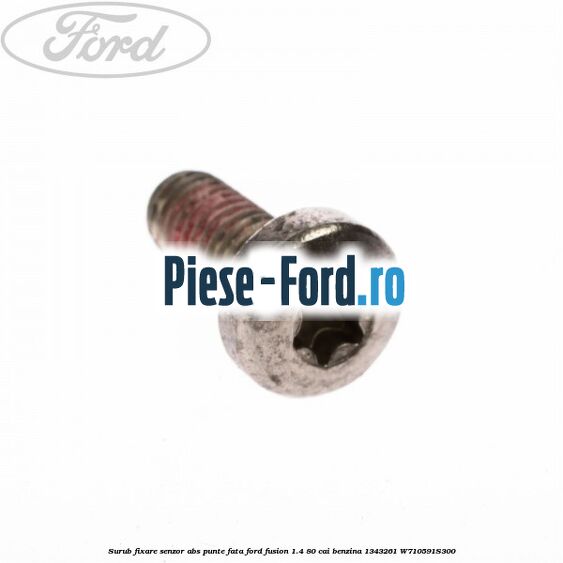 Surub 30 mm prindere suport unitate ABS Ford Fusion 1.4 80 cai benzina