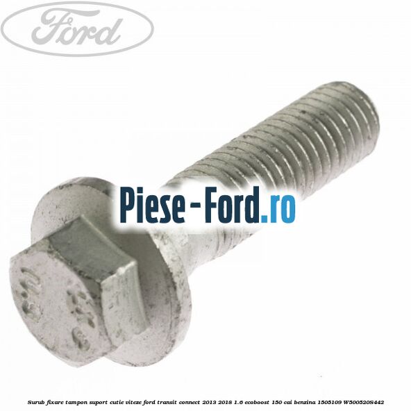 Suport tampon motor, dreapta metalic Ford Transit Connect 2013-2018 1.6 EcoBoost 150 cai benzina