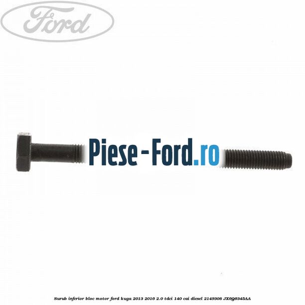 Siguranta bolt piston Ford Kuga 2013-2016 2.0 TDCi 140 cai diesel