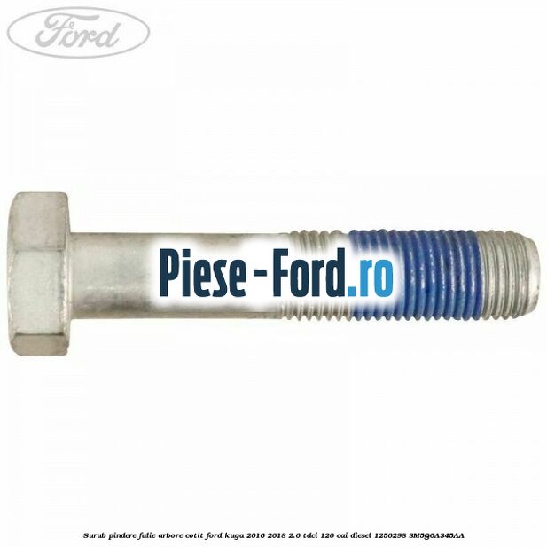Protectie fulie arbore cotit Ford Kuga 2016-2018 2.0 TDCi 120 cai diesel