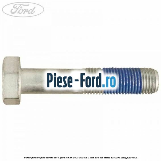Protectie fulie arbore cotit Ford S-Max 2007-2014 2.0 TDCi 136 cai diesel