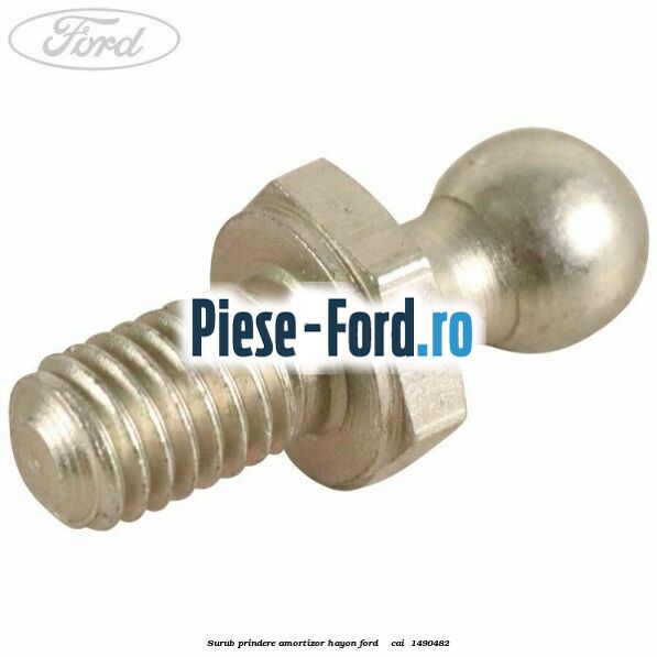 Surub prindere amortizor hayon Ford Transit 1991-1994 2.5 DI 70 cai #CD6F76C4A8