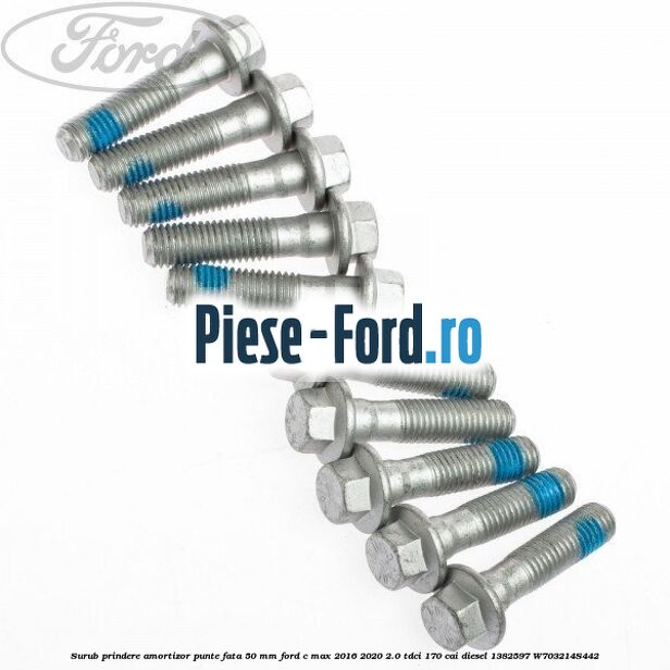Surub prindere amortizor punte fata 50 mm Ford C-Max 2016-2020 2.0 TDCi 170 cai diesel #4D6B352D6A