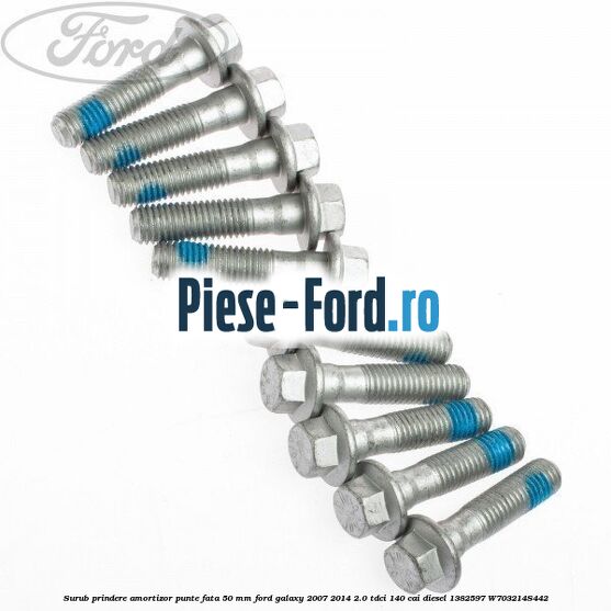 Surub prindere amortizor punte fata 50 mm Ford Galaxy 2007-2014 2.0 TDCi 140 cai diesel #1294EFE347
