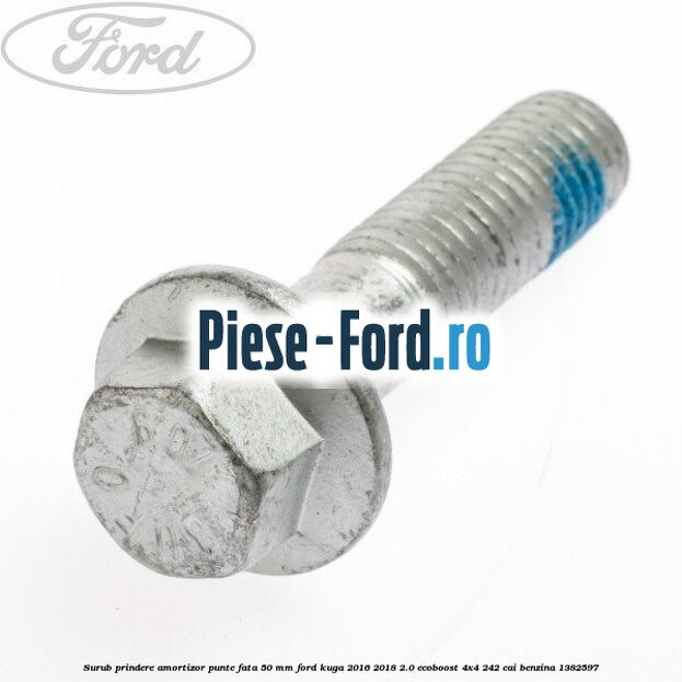 Surub prindere amortizor punte fata 50 mm Ford Kuga 2016-2018 2.0 EcoBoost 4x4 242 cai
