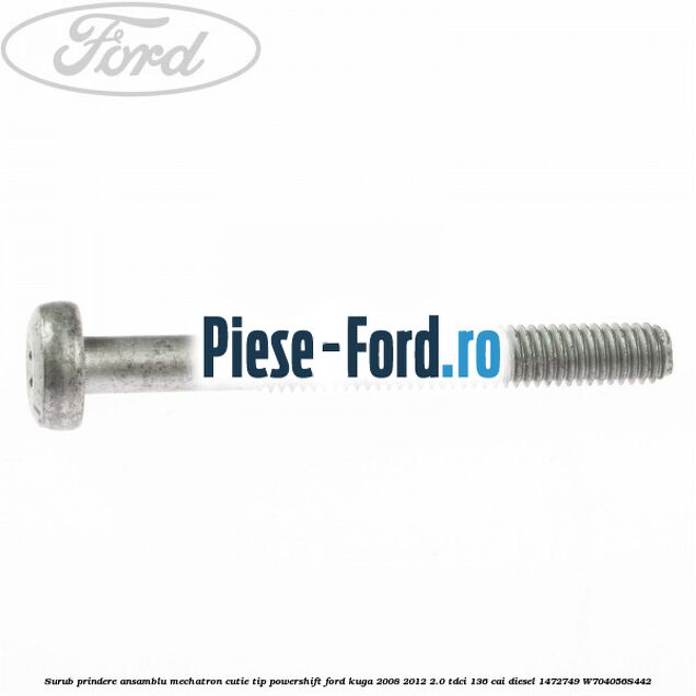 Surub prindere Ansamblu Mechatron Cutie tip Powershift Ford Kuga 2008-2012 2.0 TDCi 136 cai diesel #DD58ED2494