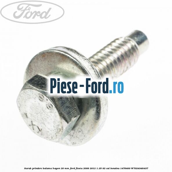 Surub prindere balama hayon 20 mm Ford Fiesta 2008-2012 1.25 82 cai benzina