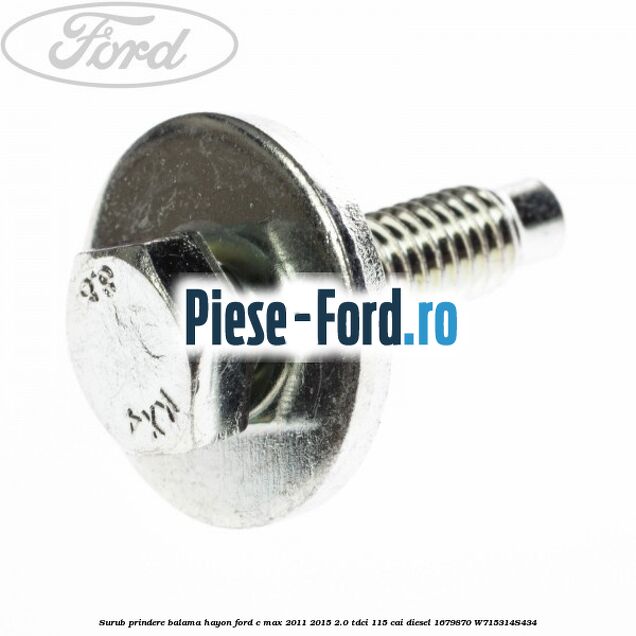 Surub prindere balama hayon Ford C-Max 2011-2015 2.0 TDCi 115 cai diesel