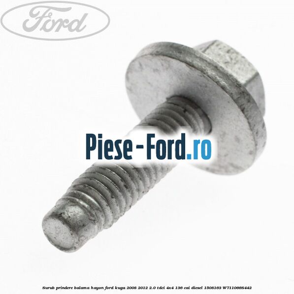 Surub prindere balama capota Ford Kuga 2008-2012 2.0 TDCi 4x4 136 cai diesel