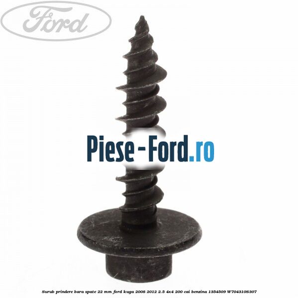 Surub prindere bara plastic, proiector Ford Kuga 2008-2012 2.5 4x4 200 cai benzina