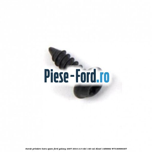 Surub prindere bara plastic, proiector Ford Galaxy 2007-2014 2.0 TDCi 140 cai diesel