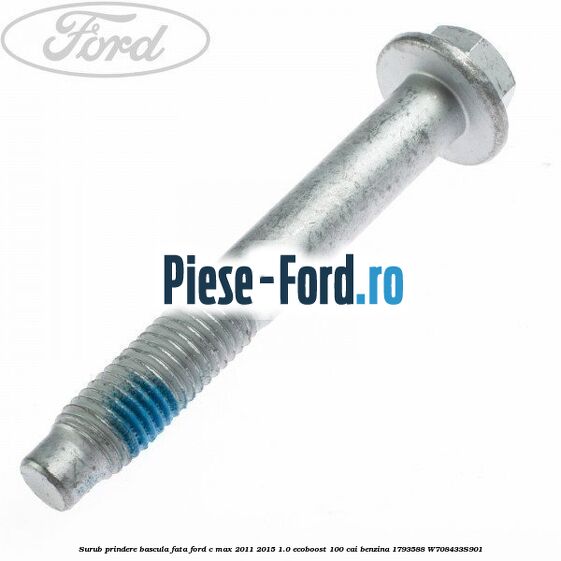 Surub prindere amortizor punte spate Ford C-Max 2011-2015 1.0 EcoBoost 100 cai benzina