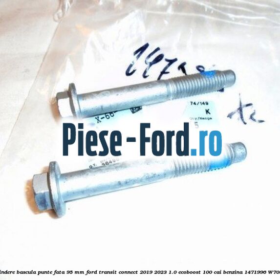 Surub prindere bascula punte fata 95 MM Ford Transit Connect 2019-2023 1.0 EcoBoost 100 cai #D97D0CCD05 Surub prindere bascula punte fata 95 MM Ford Transit Connect 2019-2023 1.0 EcoBoost 100 cai benzina #D97D0CCD05