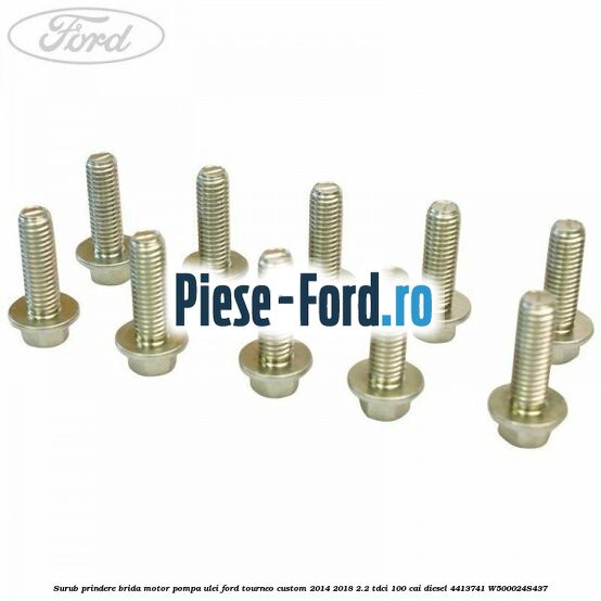Surub prindere baie ulei , capac distributie Ford Tourneo Custom 2014-2018 2.2 TDCi 100 cai diesel