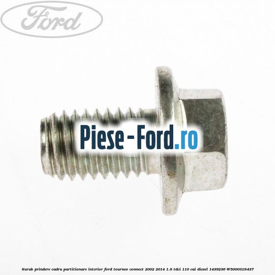 Surub prindere bara plastic, proiector Ford Tourneo Connect 2002-2014 1.8 TDCi 110 cai diesel