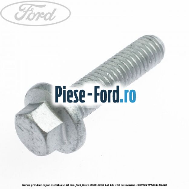 Suport metal capac distributie superior Ford Fiesta 2005-2008 1.6 16V 100 cai benzina