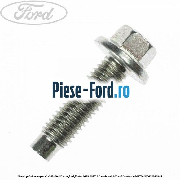 Set curea distributie pana in an 09/2013 Ford Fiesta 2013-2017 1.0 EcoBoost 100 cai benzina