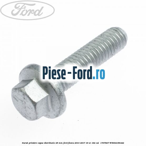 Surub prindere capac distributie 25 mm Ford Fiesta 2013-2017 1.6 ST 182 cai #66D4152218