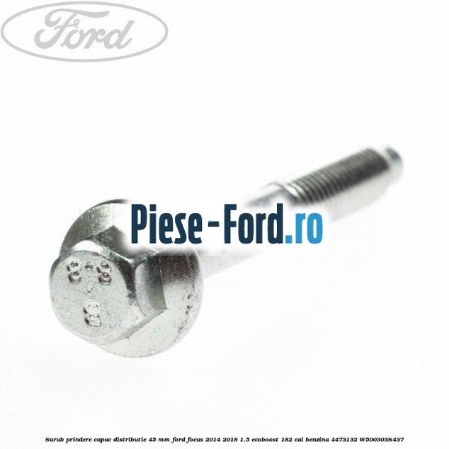 Surub prindere capac distributie 25 mm Ford Focus 2014-2018 1.5 EcoBoost 182 cai benzina